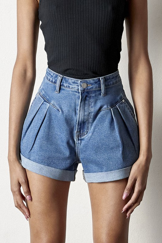 HIGH RISE SHORTS - Beloved Apparels