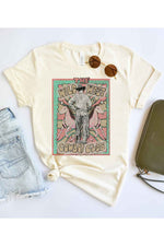 Load image into Gallery viewer, WILD WEST COWBOY GRAPHIC PLUS SIZE TEE / T-SHIRT - Beloved Apparels
