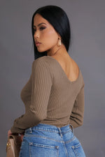 Load image into Gallery viewer, ribbed sweater one piece - Beloved Apparels
