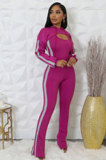 Load image into Gallery viewer, two piece jumpsuit cover up - Beloved Apparels
