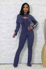Load image into Gallery viewer, two piece jumpsuit cover up - Beloved Apparels
