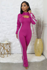 Load image into Gallery viewer, two piece jumpsuit cover up - Beloved Apparels
