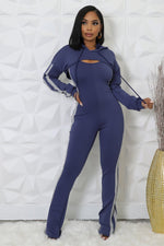 Load image into Gallery viewer, two piece jumpsuit cover up - Beloved Apparels
