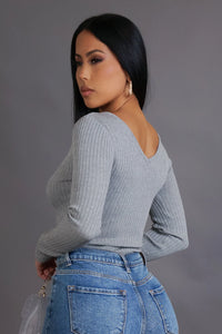 ribbed sweater one piece - Beloved Apparels