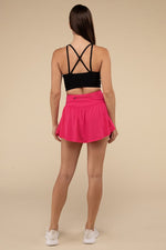 Load image into Gallery viewer, Wide Band Tennis Skirt with Zippered Back Pocket - Beloved Apparels
