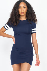 Track Star bodycon dress - Beloved Apparels