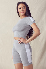 Load image into Gallery viewer, Good Girl Biker Shorts set - Beloved Apparels
