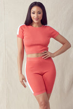 Load image into Gallery viewer, Good Girl Biker Shorts set - Beloved Apparels
