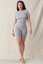 Load image into Gallery viewer, Good Girl Biker Shorts set - Beloved Apparels

