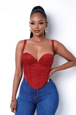 Load image into Gallery viewer, Queen B Corset Top - Beloved Apparels
